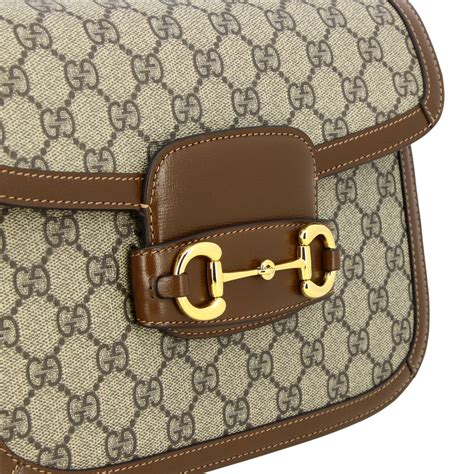 Gucci Borsa A Spalla Con Stampa in White 